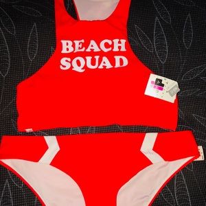 Beach squad PINK bathing suit
